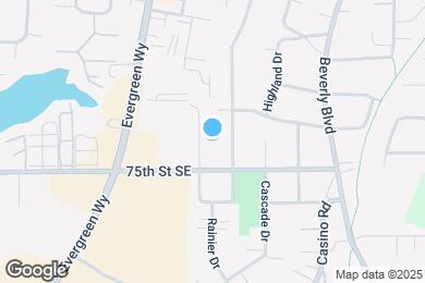 Map image of the property - 7353 Rainier Dr