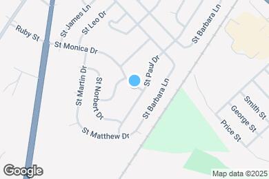 Map image of the property - 824 St Monica Dr