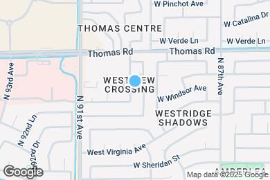 Map image of the property - 2715 N 90th Ave