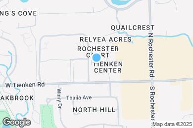 Map image of the property - 1097 Tienken Ct