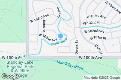 Map image of the property - 11180 W 102nd Ave