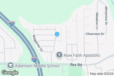 Map image of the property - 5838 Waggoner Ct