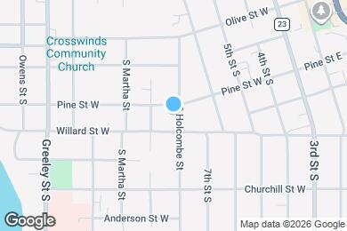 Map image of the property - 510 Holcombe St S