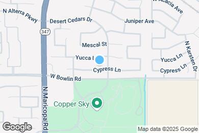 Map image of the property - 44258 W Cypress Ln