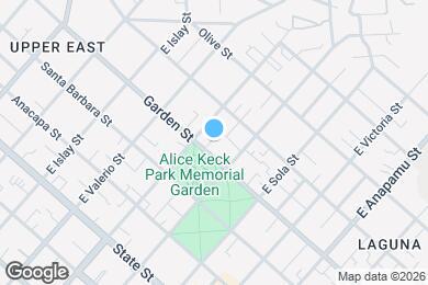 Map image of the property - 1524 Garden St