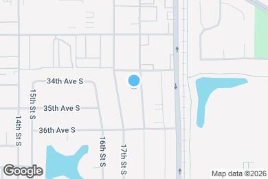 Map image of the property - 3429 18th St S