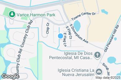 Map image of the property - 820 E Flag Ln