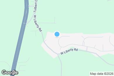 Map image of the property - 222 Augusta Woods Dr