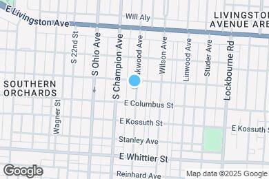 Map image of the property - 911 Oakwood Ave