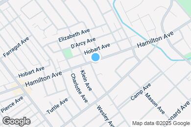 Map image of the property - 1457 Hamilton Ave