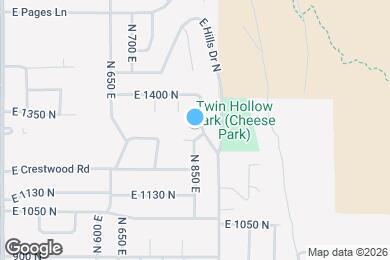 Map image of the property - 1285 N 900 E