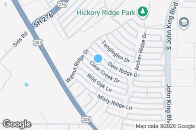 Map image of the property - 2834 Clear Creek Dr