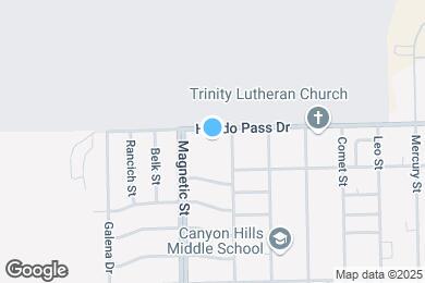 Map image of the property - Canyon Hills