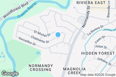 Map image of the property - 12558 Chalmette St