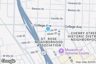 Map image of the property - 412 Lincoln St