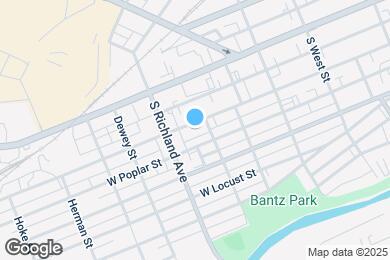 Map image of the property - 918 W King St
