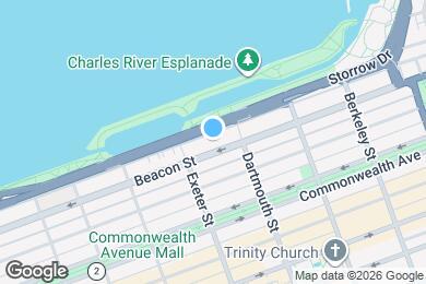 Map image of the property - 258 Beacon St