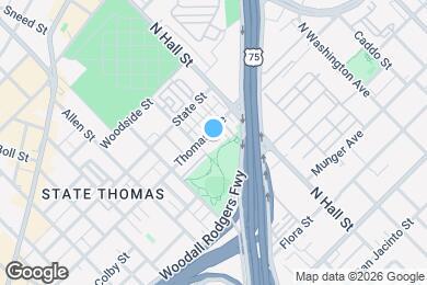 Map image of the property - 3110 Thomas Ave