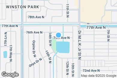 Map image of the property - 1230 75th Ave N