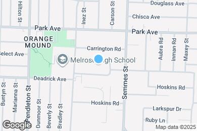 Map image of the property - 2965 N Radford Rd