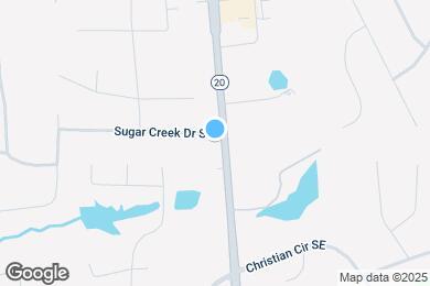 Map image of the property - 965 Sugar Creek Dr SE