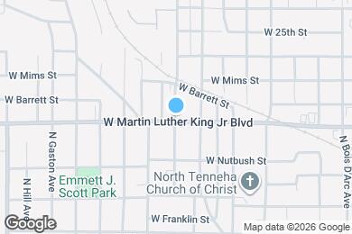 Map image of the property - 2001 N Grand Ave