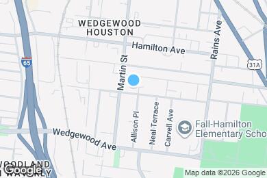 Map image of the property - 602 Southgate Ave