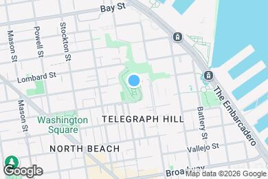 Map image of the property - 1 Telegraph Hill Blvd
