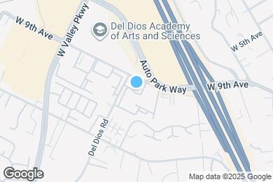 Map image of the property - Hidden Cove