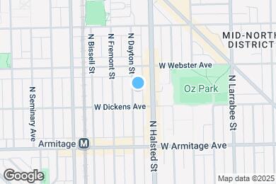 Map image of the property - 2121 N Dayton St