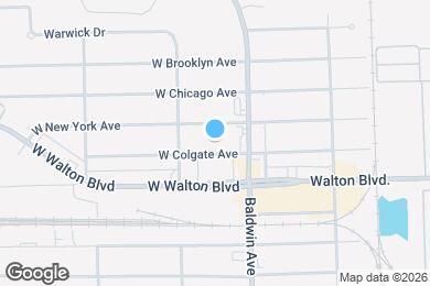 Map image of the property - 36 W Colgate Ave