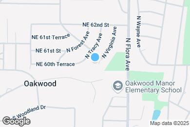 Map image of the property - 6002 N Virginia Ave