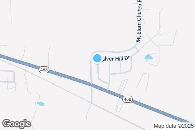 Map image of the property - 420 Silver Hill Dr