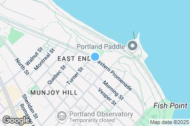 Map image of the property - 218 Eastern Promenade