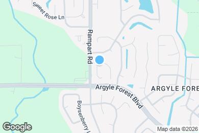 Map image of the property - 8327 Argyle Corners Ct