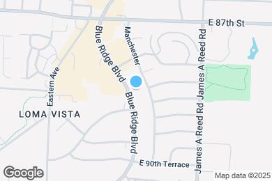Map image of the property - 8813 Blue Ridge Blvd