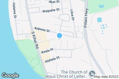Map image of the property - 1874 Kaahele Pl