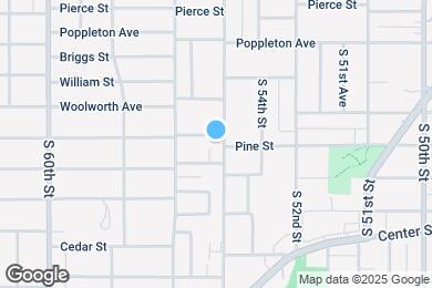 Map image of the property - 1608 S 55th St