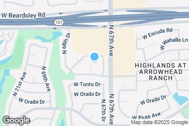 Map image of the property - 19834 N 67th Ln