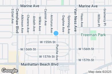 Map image of the property - 2502 W 154th St