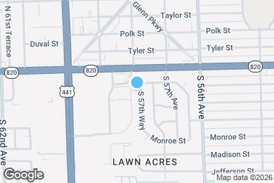 Map image of the property - 206 S 57th Way