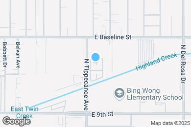 Map image of the property - 1025 N Tippecanoe Ave