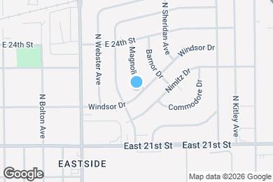 Map image of the property - 6126 Windsor Dr