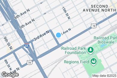 Map image of the property - 1305 2nd Ave N