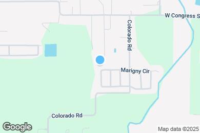 Map image of the property - 222 Marigny Cir