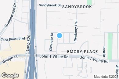Map image of the property - 821 Bee Creek Ln