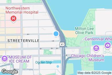 Map image of the property - 600 N Lake Shore Dr