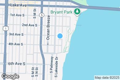 Map image of the property - 313 S Lakeside Dr
