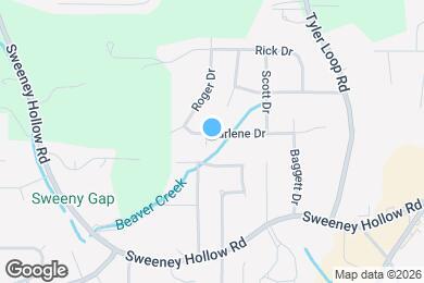 Map image of the property - 5019 Darlene Dr