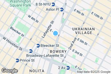 Map image of the property - 354 Bowery